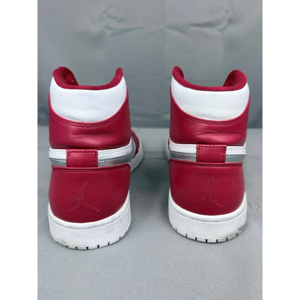 Air Jordan 1 Retro High Nouveau Gym Red White Silver 332550-602 Mens 10.5